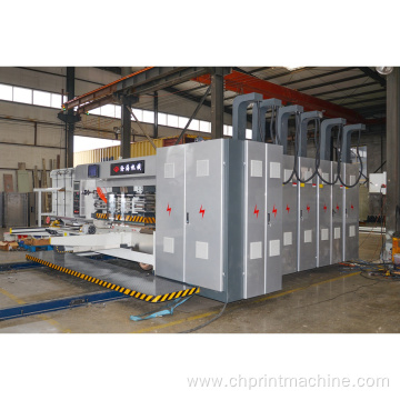 corrugated cardboard flexo printer machine